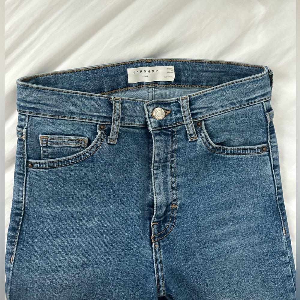 Topshop Jamie High Rise Jeans